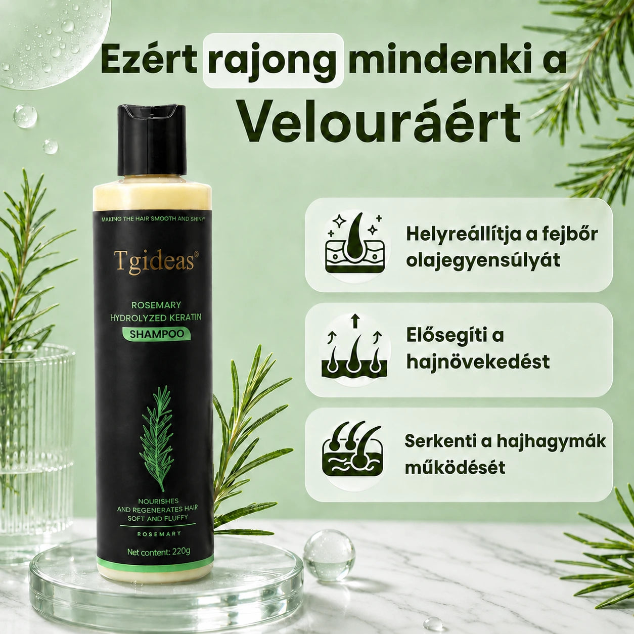 GrowthActive Hajsampon